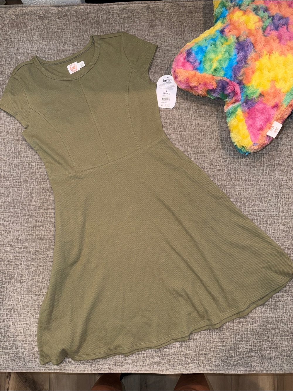 Olive Green Dress